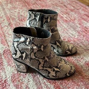 Seychelles zebra booties